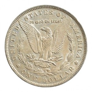 USA, Dolar 1884 - Morgan, New Orleans, KM.110, Ag 900, patina