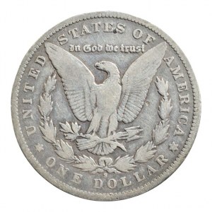 USA, Dolar 1896 - Morgan, San Francisco, KM.110, Ag 900