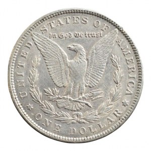 USA, Dolar 1897 - Morgan, Philadelphia, KM.110, Ag 900
