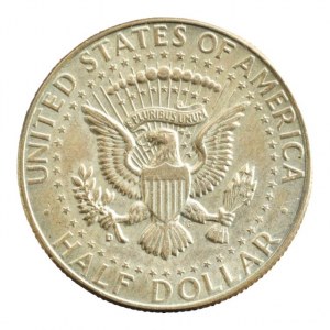 USA, 1/2 dolar 1964 D, Ag, sbírkový