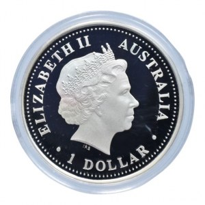 Austrálie, 1 dolar 2006 Oběvte Austrálii - Velký bariérový útes, Ag999, 31.1035g, kapsle, cert., orig.etue