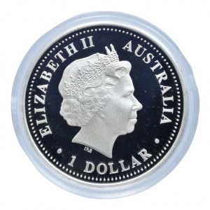 Austrálie, 1 dolar 2007 Oběvte Austrálii - Phillip Island, Ag999, 31.1035g , kapsle, cert., orig.etue
