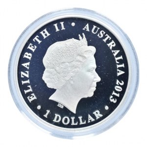 Austrálie, 1 dolar 2013, Lord Howe Island Group, Ag999, 31.135g, kapsle, cert., orig.etue