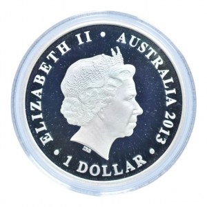 Austrálie, 1 dolar 2013, Purnululu National Park, Ag999, 31.135g, kapsle, cert., orig.etue