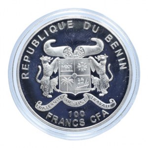 Benin, 100 francs 2011, Convallaria majalis, kapsle