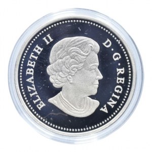 Kanada, 20 dolar 2013 Autumn Bliss, stříbrná barevná mince, Ag999, 31.39g, kapsle, cert., orig.etue