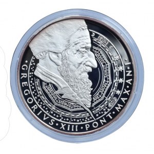 Oppl V. - AR medaile 2006 - 425 let od přijetí gregoriánského kalendáře , Ag999, 50mm, 42g, kapsle, etue, certifikát