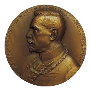 Šejnost, J., AE medaile 70mm jednostr.. Dr.Josef Scheiner (1861-1932), starosta ČOS