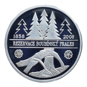 Boubínský prales 2008, AR medaile, Ag999, 35mm, 15g, Etue, certifíkát