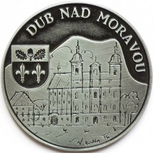 Dub nad Moravou, městys, AE 60mm, , první písemná zmínka 1141, sign. V. Halla 2016
