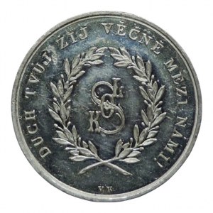 Jindřich Fügner pamět.med. 1865 30mm V.K.