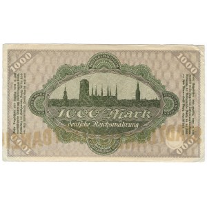 Gdańsk, 1.000 marek 1923