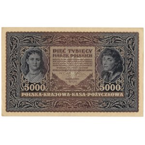 5,000 Polish marks 1920 - III Series F