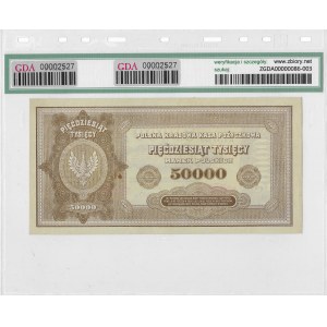 50,000 Polish marks 1922, series N