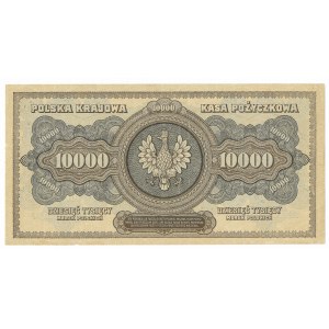 10,000 Polish marks 1922, series K