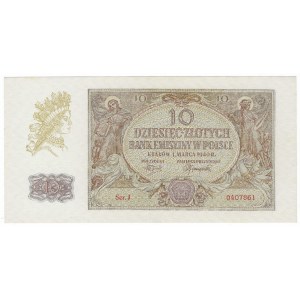 10 zlotých 1940, séria J