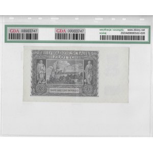 20 gold 1940, series H - GDA 58 EPQ