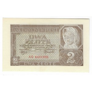 2 zlaté 1941, séria AG