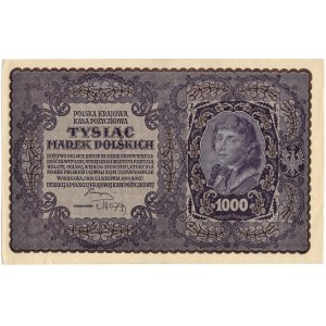 1 000 polských marek 1919, 1. série AX