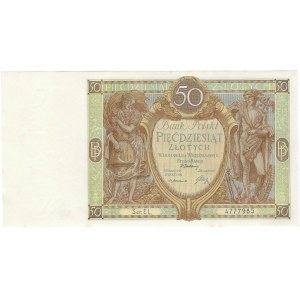 50 Zloty 1929, Serie EL