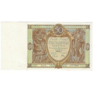 50 zloty 1929, EL series