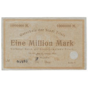 Tilsit (Tilsit), 1 Million Mark 1923
