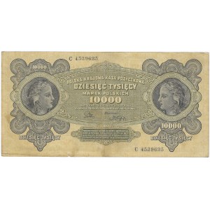 10.000 Polnische Mark 1922, Serie C