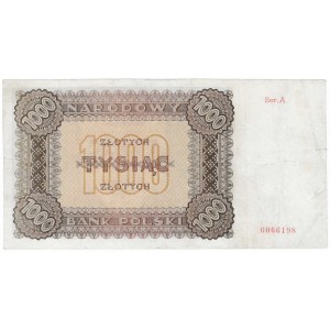 1.000 Zloty 1945, Serie A