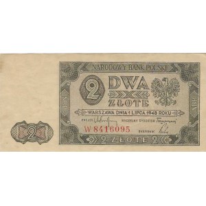 2 Zloty 1948, Serie W