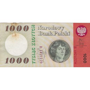 1.000 Zloty 1965, Serie B