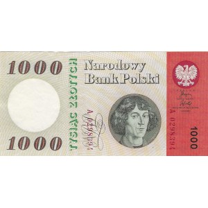 1.000 Zloty 1965, Serie A