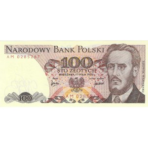100 złotych 1976, seria AM