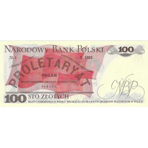 100 złotych 1976, seria AN