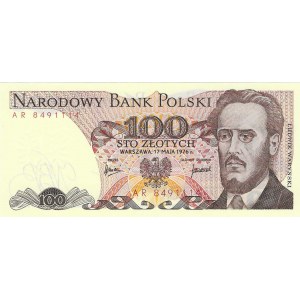 100 złotych 1976, seria AR