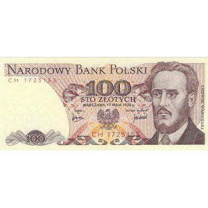 100 złotych 1976, seria CH