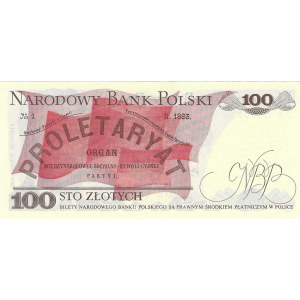100 złotych 1976, seria DB