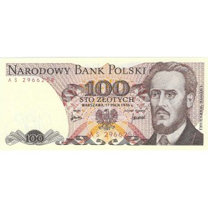 100 Zloty 1976, Serie AS