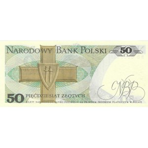 50 Zloty 1975, Serie BD - niedrige Nummer 0000344