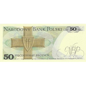 50 złotych 1975, seria BH