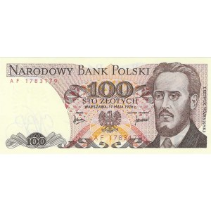 100 złotych 1976, seria AF