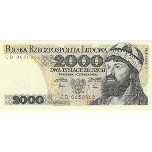 2,000 zloty 1982, CD series