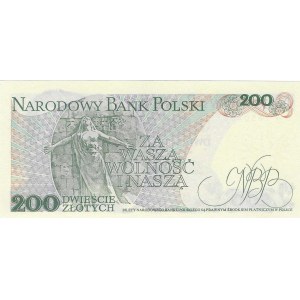 200 złotych 1986, seria DH