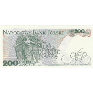 200 złotych 1986, seria DN