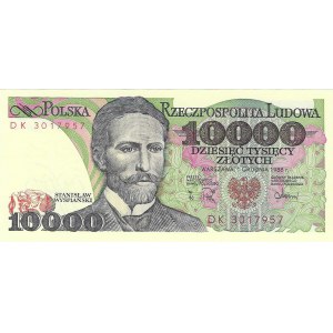 10.000 złotych 1988, seria DK