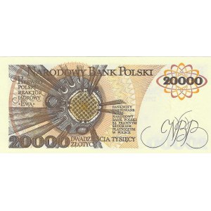 20.000 Zloty 1989, Serie AN