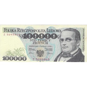 100.000 złotych 1990, seria Z