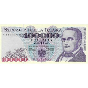 100.000 złotych 1993, seria P