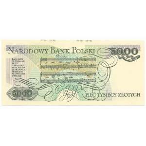 5.000 Zloty 1982, Serie CA