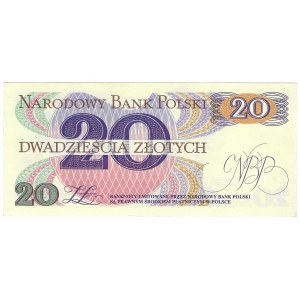 20 złotych 1982, seria P