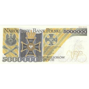 5 milionów złotych 1995, seria YA